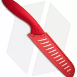 Stone River Gear Two Piece White/Red Ceramic Knife Set - SRG23CKR -American Made Knives Sales Store Stone River Gear 2 Piece White Red SRG23CKR BHQ 51680 jr knife 1 sheath