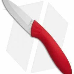 Stone River Gear Two Piece White/Red Ceramic Knife Set - SRG23CKR -American Made Knives Sales Store Stone River Gear 2 Piece White Red SRG23CKR BHQ 51680 jr knife 2