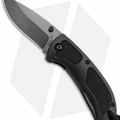 Stone River Gear Ceramic Hunting Knife W/ Point Protector (2.6" Black)
