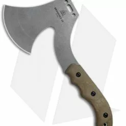 TOPS Knives Grandpa's Ax 11" Hatchet Green Micarta (Tumbled) GRAX-01