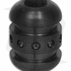 Ti Survival TiSurvival Large Droid Zirconium Lanyard Bead - Black -American Made Knives Sales Store Ti Survival Large Droid Zirconium Lanyard Bead black BHQ 82493 er side