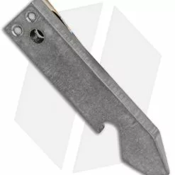 TiSurvival Exo Titanium Pry Bar / Bottle Opener Pocket Tool - Random Anodized -American Made Knives Sales Store TiSurvival Exo Ti Pry Bar Bottle Opener SW Random Anodized BHQ 85380 jr side