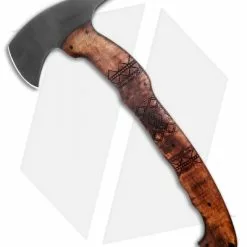 Winkler Knives WKII Sayoc RnD Full-Size Hawk Axe Maple Tribal W/ Kydex Carrier