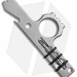 Wise Men Company Wise Guy Pocket Tool - Gunmetal Gray -American Made Knives Sales Store Wise Men Company wise guy pocket tool gunmetal gray BHQ 52117 er side