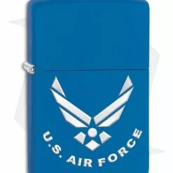 Zippo Lighter Matte Blue U.S.A.F. 28509