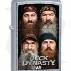 Zippo Lighter Street Chrome Duck Dynasty 28881