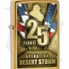 Zippo Lighter 25th OP Desert Storm (Brushed Brass) 11588