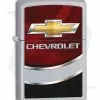 Zippo Lighter Chevrolet Bowtie Logo (Satin Chrome) 11839