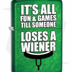 Zippo Lighter Fun And Games (Meadow Iced) 11845