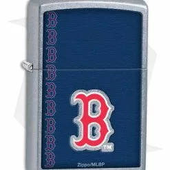 Zippo Lighter Street Chrome MLB Boston Red Sox 11492