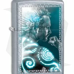 Zippo Lighter Street Chrome Mythical Man 28878