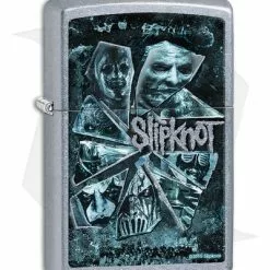 Zippo Lighter Street Chrome Slipknot Shattered Glass 28992
