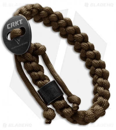 CRKT Quick-Release Paracord Bracelet (Tan) 9350T 1 CRKT Quick-Release Paracord Bracelet (Tan) 9350T