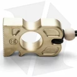 DB Customs Mr T Single Knuck Bottle Opener EDC Keychain Brass -American Made Knives Sales Store db custom mr t brass cm