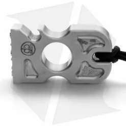 DB Customs Small Stupid Stamp Single Knuck Bottle Opener Keychain Aluminum