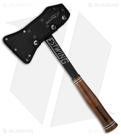 Estwing Black Eagle Tomahawk W/ Leather Handle 2 Estwing Black Eagle Tomahawk W/ Leather Handle - Image 2