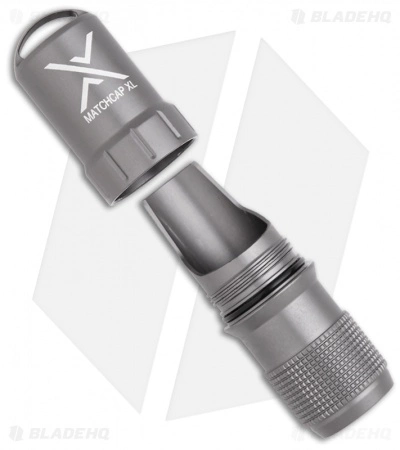 Exotac MATCHCAP XL Survival Matchcase Waterproof Capsule (Black) 2 Exotac MATCHCAP XL Survival Matchcase Waterproof Capsule (Black) - Image 2