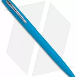 Fisher Space Pen Matte Blue Cap-O-Matic W/ Chrome Clip M4BLCT