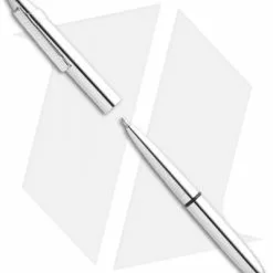 Fisher Space Pen Silver Chrome Bullet W/ Pocket Clip 400CL -American Made Knives Sales Store fisher space pen silver chrome bullet with clip 400cl