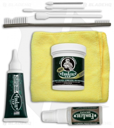 FrogLube CLP 4 Oz. Premium Cleaner Kit W/ Cleaning Brush 1 FrogLube CLP 4 Oz. Premium Cleaner Kit W/ Cleaning Brush
