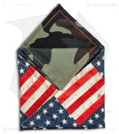 Hanks By Hank (HBH) Hanks By Hank 10" X 10" Handkerchief - Merica/Camo 1 Hanks By Hank (HBH) Hanks By Hank 10" X 10" Handkerchief - Merica/Camo