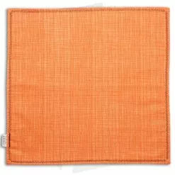 Hanks By Hank (HBH) Hanks By Hank 10" X 10" Handkerchief - Orange Crosshatch 5 Hanks By Hank (HBH) Hanks By Hank 10" X 10" Handkerchief - Orange Crosshatch -American Made Knives Sales Store hanksbyhank hbh orange crosshatch