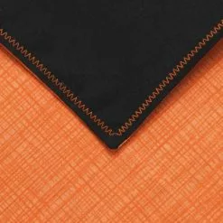 Hanks By Hank (HBH) Hanks By Hank 10" X 10" Handkerchief - Orange Crosshatch 7 Hanks By Hank (HBH) Hanks By Hank 10" X 10" Handkerchief - Orange Crosshatch -American Made Knives Sales Store hanksbyhank hbh orange crosshatch mustach