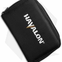 Havalon Hydra Double Blade Knife Red W/ 17 Replacement Blades & Nylon Case -American Made Knives Sales Store havalon hydra double blade red xtc hydbtbs case cm