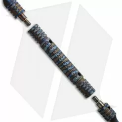 Hinderer Knives Titanium Modular Kubaton Pen Deluxe Set (Flame) 11 Hinderer Knives Titanium Modular Kubaton Pen Deluxe Set (Flame) -American Made Knives Sales Store hinderer modular kubaton ti anodized breaker open cm