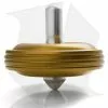 Karas Kustoms Machined Toy Spinning Top Gold (Aluminum)