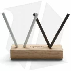 Lansky Deluxe Turn-Box Crock Stick Sharpener (Medium/Fine Grit) LCD5D