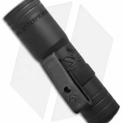 LensLight Mini Black Dual-Output Flashlight Smooth Bezel (Default High) LLMB-3S