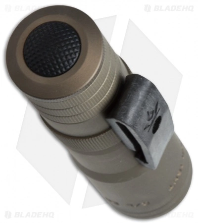 LensLight Mini Tan Dual-Output Flashlight Smooth Bezel (Default High) LLMT-3S 2 LensLight Mini Tan Dual-Output Flashlight Smooth Bezel (Default High) LLMT-3S - Image 2