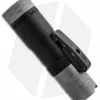 LensLight Mini Black Ti Single-Output Flashlight W/ Ti Tailstand & Smooth Bezel
