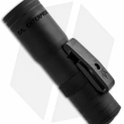 LensLight Mini Black Dual-Output Flashlight W/ Smooth Bezel