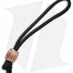 Maverick Workshop Barrel Bead Lanyard (Copper) -American Made Knives Sales Store maverick workshop barrel bead lanyard copper BHQ 33924 er side