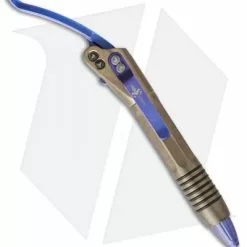 Marfione Custom Microtech Siphon II Bronzed Aluminum Pen + Titanium #13