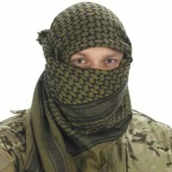 Proforce Equipment Camcon Shemagh Head Scarf (White/Red) 61020 -American Made Knives Sales Store proforce equipment shemagh detail a