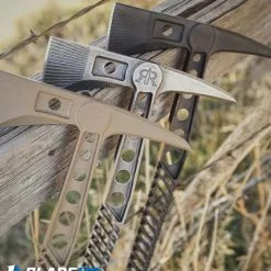 Red Rock RifleWorks Monolithic Tomahawk Axe W/ Sheath (Tumbled Finish) MT-1-T-SH -American Made Knives Sales Store red rock rifleworks monolithic tomahawk axe dl