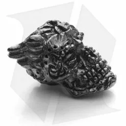 Schmuckatelli Aquilo Sugar Skull (Pewter) 3 Schmuckatelli Aquilo Sugar Skull (Pewter) -American Made Knives Sales Store schmuck bead aquilo sugar skull side jm 1