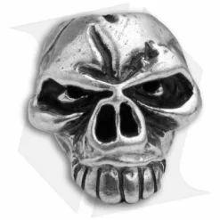 Schmuckatelli Emerson Skull Lanyard Bead (Pewter)