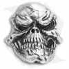 Schmuckatelli Grins Skull Lanyard Bead (Pewter)