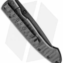 Stone River Gear Stone River Ceramic Frame Lock Knife Laser Etched Ti (3.25" Black) SRG1TDL -American Made Knives Sales Store stone river ceramics srg1tdl cm side