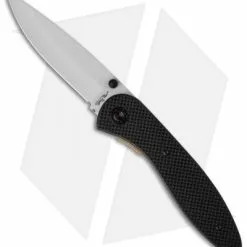 Stone River Gear Stone River Ceramic Liner Lock Knife Black G-10 (3.25" White) SRG2GLW