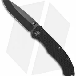 Stone River Gear Stone River Speed Assist Ceramic Liner Lock Knife Black G-10 (3" Black) SRG2SAGB