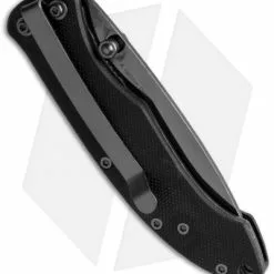 Stone River Gear Stone River Speed Assist Ceramic Liner Lock Knife Black G-10 (3" Black) SRG2SAGB -American Made Knives Sales Store stone river ceramics srg2sagb cm side