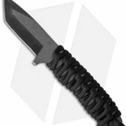 Stone River Gear Stone River Ceramic Tanto Fixed Blade Neck Knife (2.5" Black) SRG3NTB