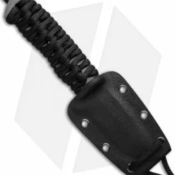 Stone River Gear Stone River Ceramic Tanto Fixed Blade Neck Knife (2.5" Black) SRG3NTB -American Made Knives Sales Store stone river ceramics srg3ntb cm sheath
