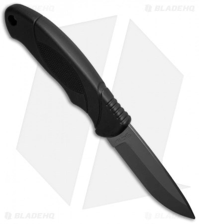 Stone River Gear Stone River Ceramic Hunting Fixed Blade Knife (3.2" Black) SRG41RCB 2 Stone River Gear Stone River Ceramic Hunting Fixed Blade Knife (3.2" Black) SRG41RCB - Image 2