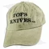 TOPS Knives Olive Drab Hat W/ Adjustable Strap (One Size Fits Most)